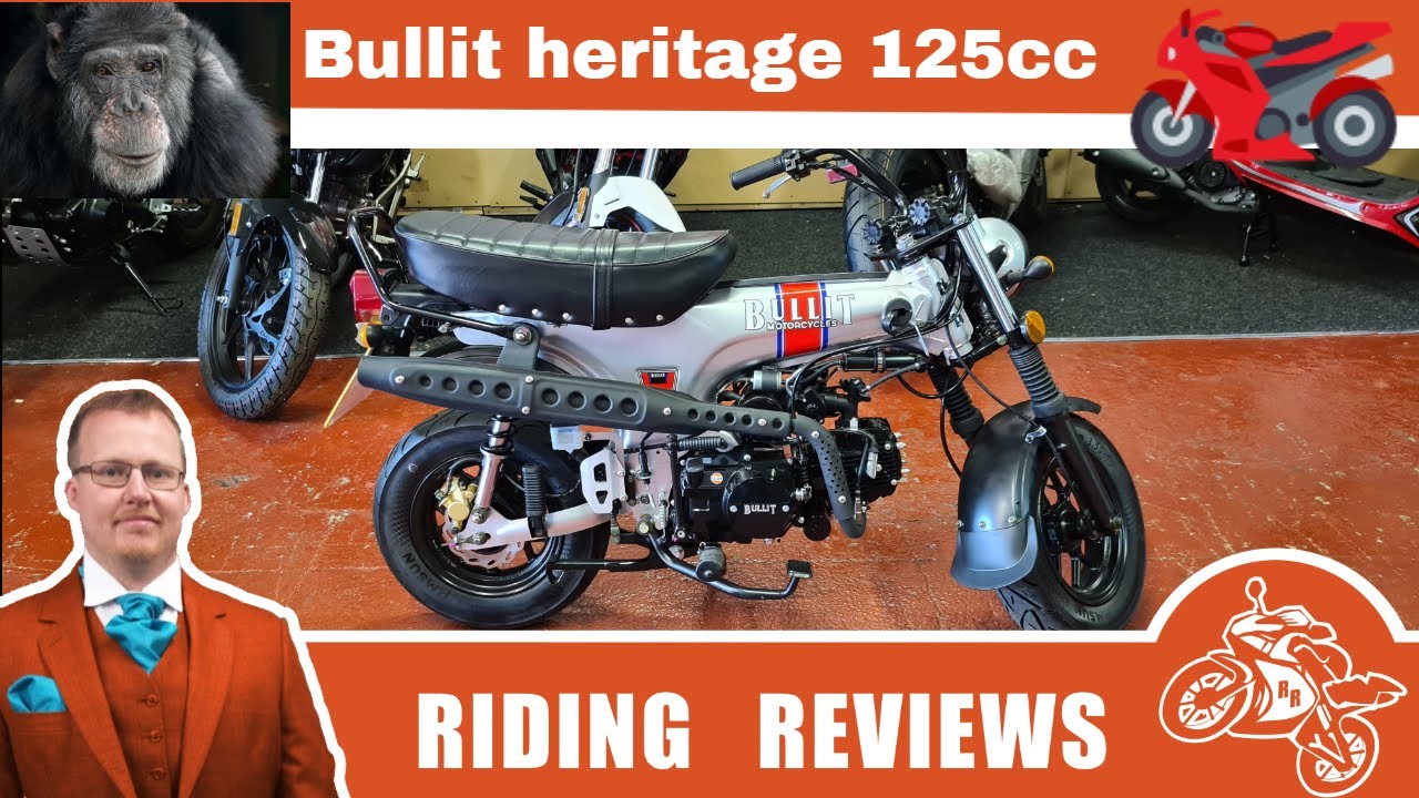 Bullit Heritage 125Cc Monkey Bike Ride And Review - Youtube