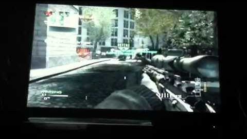 MW3 Wii Quickscope Gameplay!!!