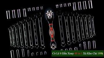 Cờ  Lê 8 Đầu Xoay 48 Trong 1