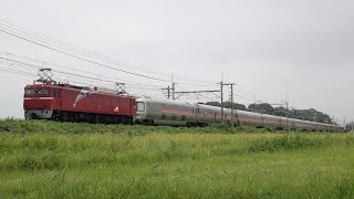 回9110レ EF81-80+E26系 カシオペア紀行 秋田行 返却回送