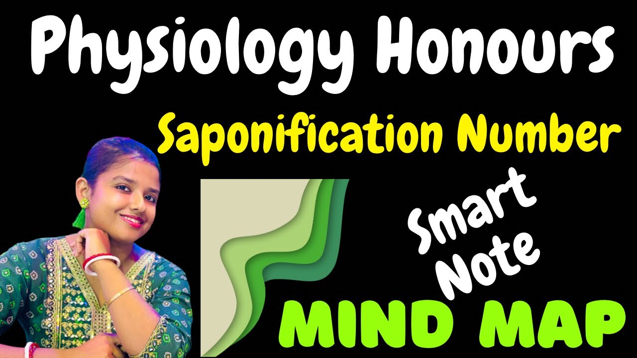 Physiology Honours NOTE | Saponification Number | Physiology Honours Online Class |