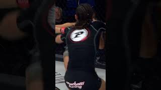 Pearl Gonzalez clashes with Brogan Sanchez bjj mma sports