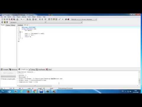 สอนเขียน C++ - #2 Hello World