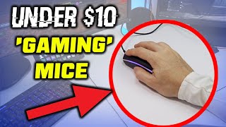 Are CHEAP $10 Gaming Mice Actually Any Good? (FT. Rocket Jump Ninja)