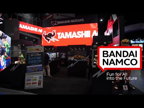 Tamashii Nations Booth Tour - Bandai Namco Toys & Collectibles America at SDCC 2022