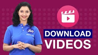 Jio Cinema - How to Download a Video on Jio Cinema(Hindi) | Reliance Jio