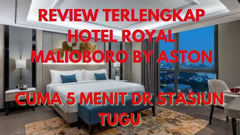 HOTEL TERBAIK - TERDEBEST - TERBAGUS DI MALIOBORO JOGJA - HOTEL ROYAL MALIOBORO BY ASTON