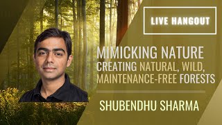 Shubhendu Sharma on how to create a self-sustaining forest in a matter of years on barren land