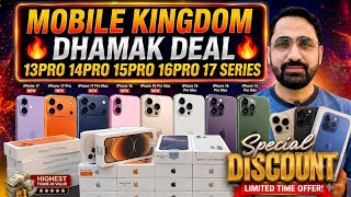 Mobile Kingdom Super Discount Deal | iPhone 13Pro, 14Pro, 15Pro, 16Pro, 17 Series
