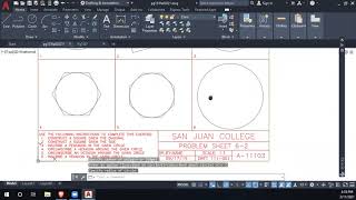 More Geometric Construction With AutoCAD