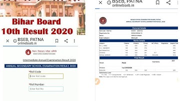 Bihar board matric result 2020 kaise apna total Marks or division dhekh?इस वीडियो में आप सभी देखेंगे