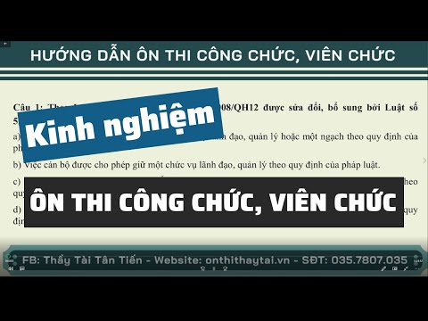 Video Tài liệu Ôn thi công chức Thuế 2021, Giúp các bạn có... - youtube