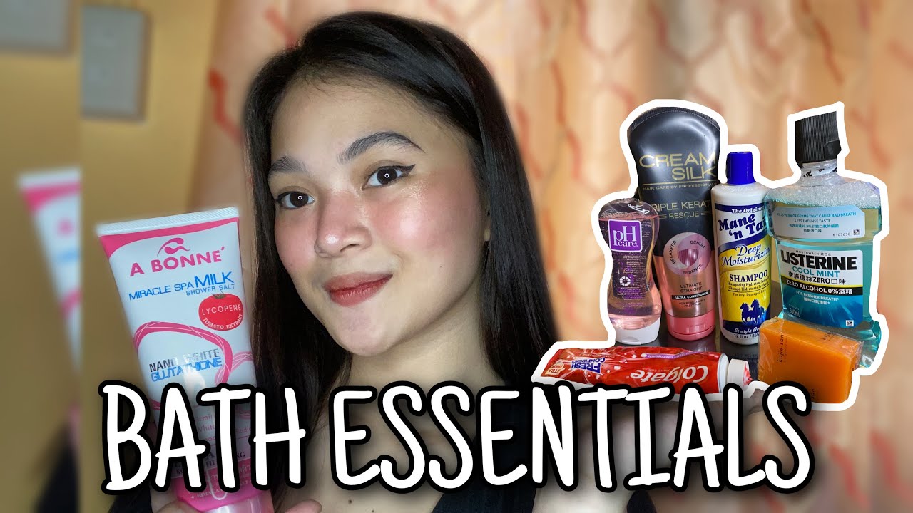 MY BATH ESSENTIALS (SECRET TO WHITE SKIN!!?) - YouTube