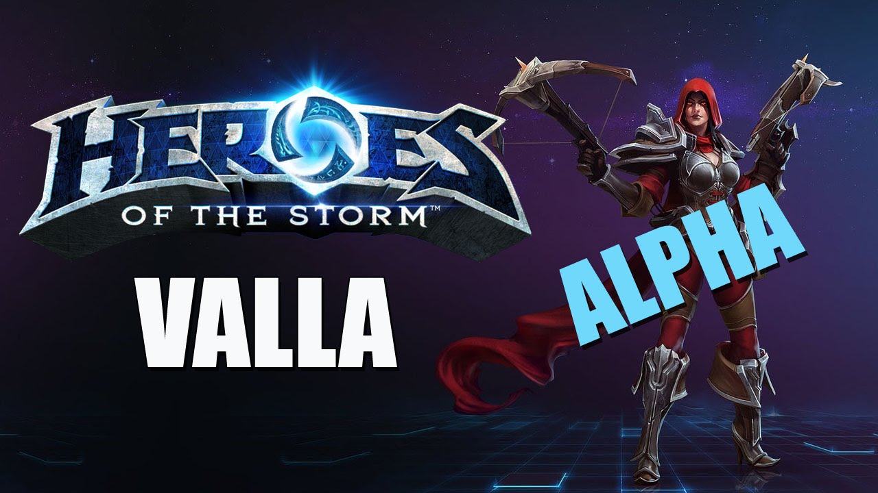 Heroes of the Storm Alpha - Valla Gameplay PwndaTV