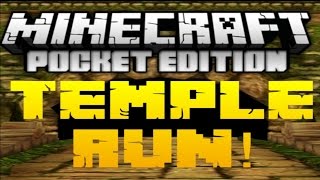Temple Run Mini Game In Minecraft PE! (Wolf Run) screenshot 4