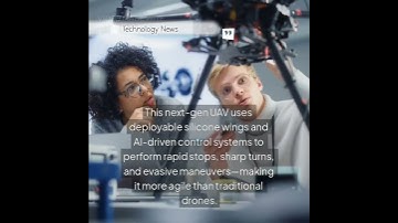 Squirrel -Inspired Drone Can Dodge,Stop, and Glide Like Never Before🐿️🚁|Next -Gen UAV Tech