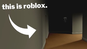 I Made A Realistic Roblox Horror Game