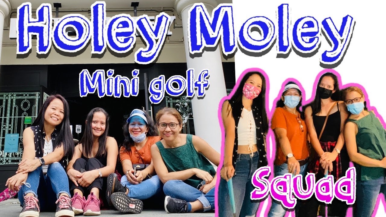 Holey Moley mini golf bar Singapore