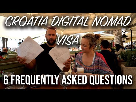 Croatia's Digital Nomad Permit Application FAQ