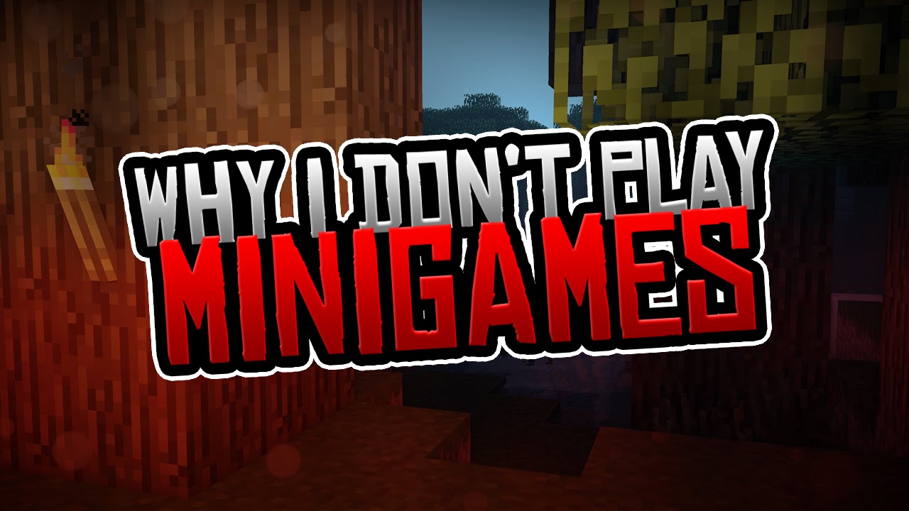 Why I Don't Play Minigames - Minecraft PE (Pocket Edition) - YouTube