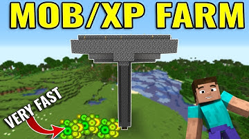 How To Make A EASY Mob XP Farm In Minecraft 1.16.5 - (NO SPAWNER)