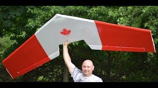 FPV96  Giant Flying Wing Build