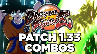 New Dragon Ball Fighterz ToDs/Combos! (1.33)