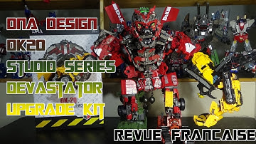 [Francais] Revue Video du DNA Design - DK-20 - Studio Series Devastator Upgrade Kit