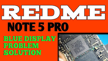 Redmi Note 5 pro Blue Display Solutions||#redminote5pro
