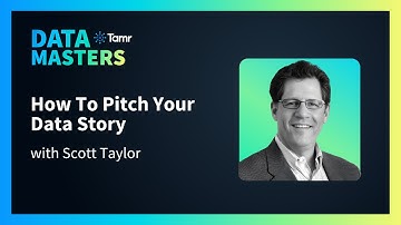 How To Pitch Your Data Story with Scott Taylor of MetaMeta Consulting