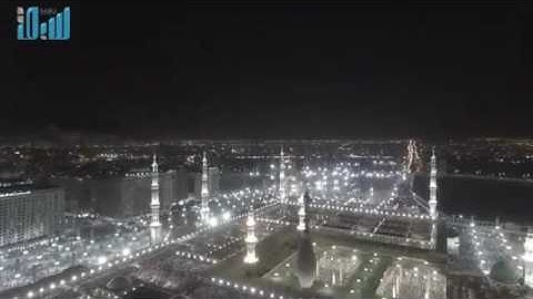 تصوير جوي من دعاء ختم القرآن الكريم للشيخ صلاح البديـر 1437