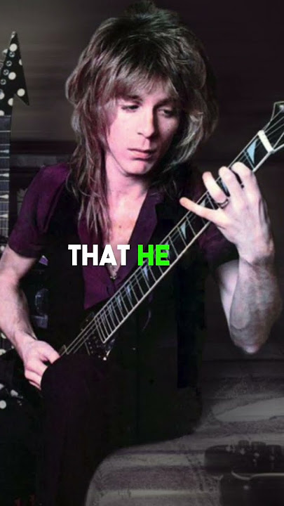 Eddie Van Halen on Randy Rhoads