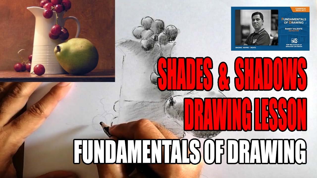 FUNDAMENTALS OF DRAWING: SHADES & SHADOWS DRAWING EXERCISE - YouTube