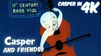 Casper the Musician! 🎸 | Casper and Friends in 4K | 1 Hour Full Episode | Cartoons for Kids
