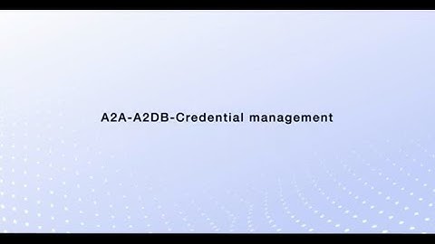 Application and database credential management through APIs | ManageEngine PAM360