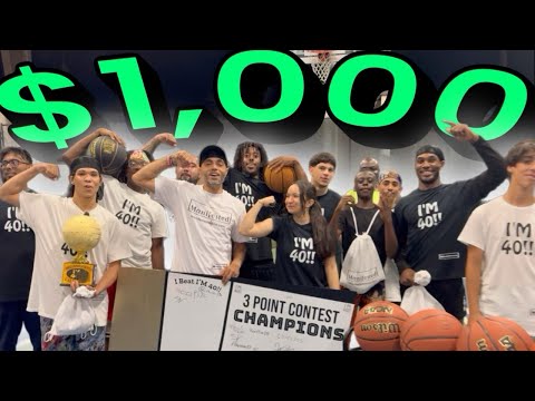 $1,000 3 POINT CONTEST Warm Up!