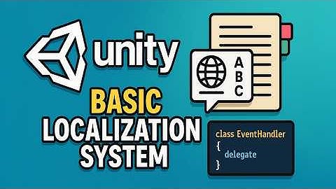 Unity Localisation System with C# Events (Simple & Powerful Language Switcher)