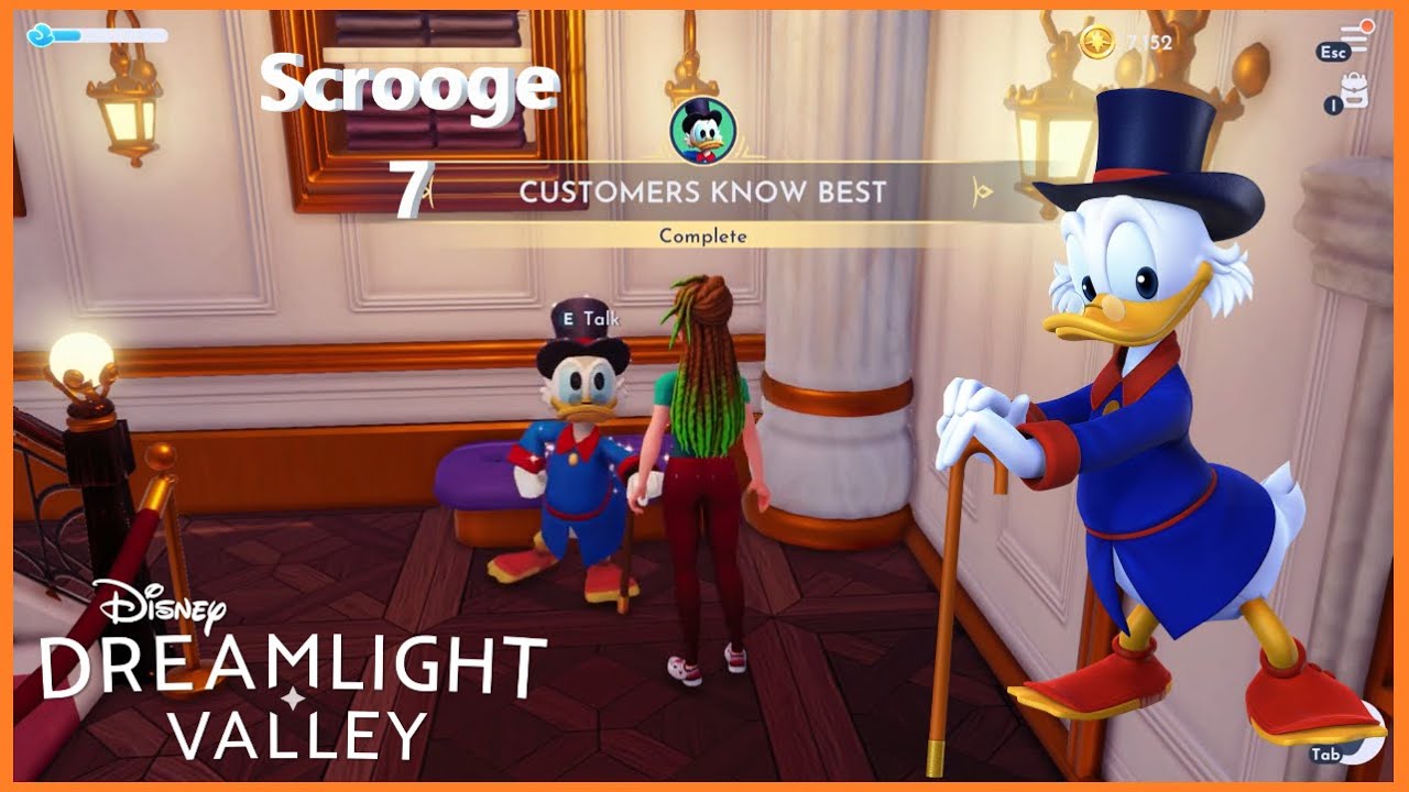 [Gameplay]🌈🏰*Disney Dreamlight Valley CUSTOMERS KNOW BEST!*🤎🎍Scrooge