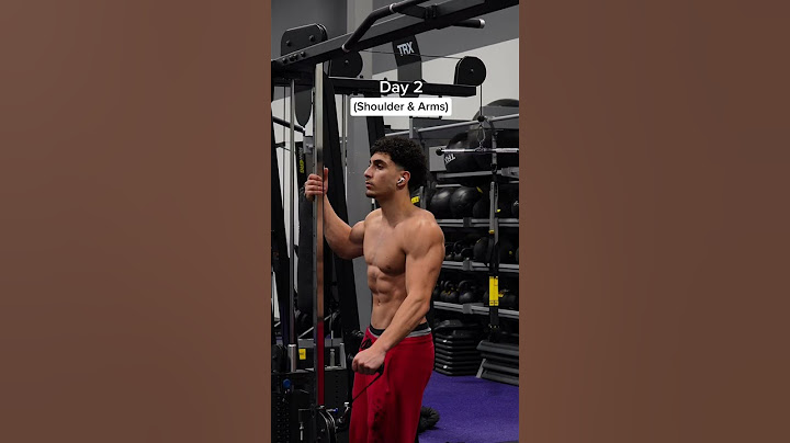 The perfect 5-day workout split
