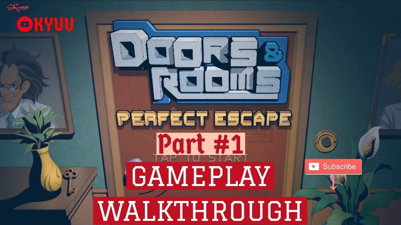 KYUU Doors & Rooms Perfect Escape Chapter 1 [Gameday Inc.]Puzzle