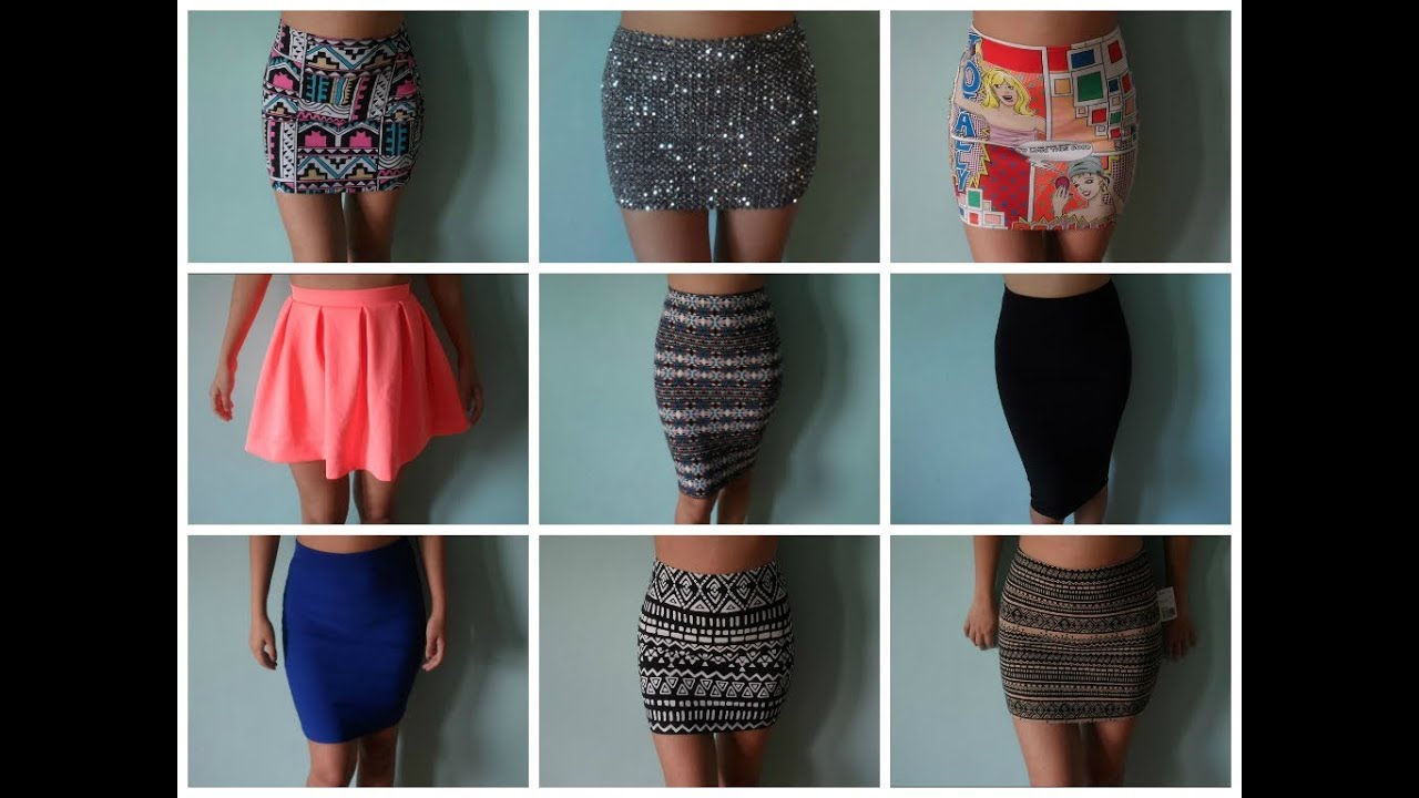My Bodycon and Skater Skirt Collection