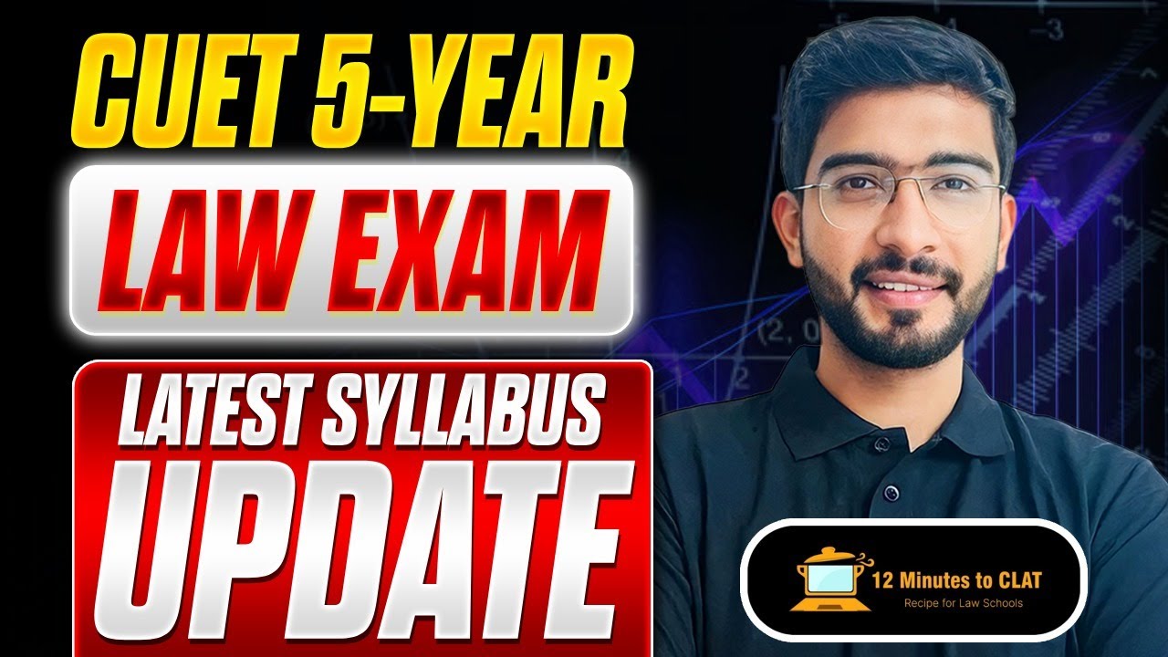 CUET Law 2025 - Major Update I NTA Notification I Keshav Malpani - YouTube