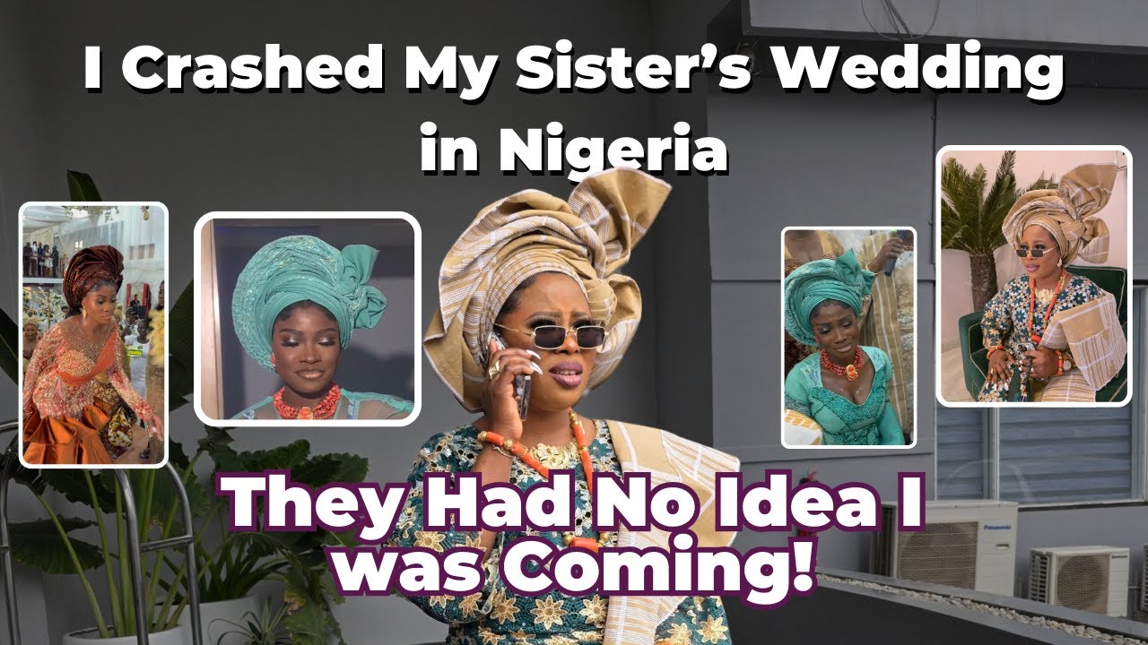 Surprising My Family in Nigeria for My Sister’s Wedding 🇳🇬😭  From Canada With Love