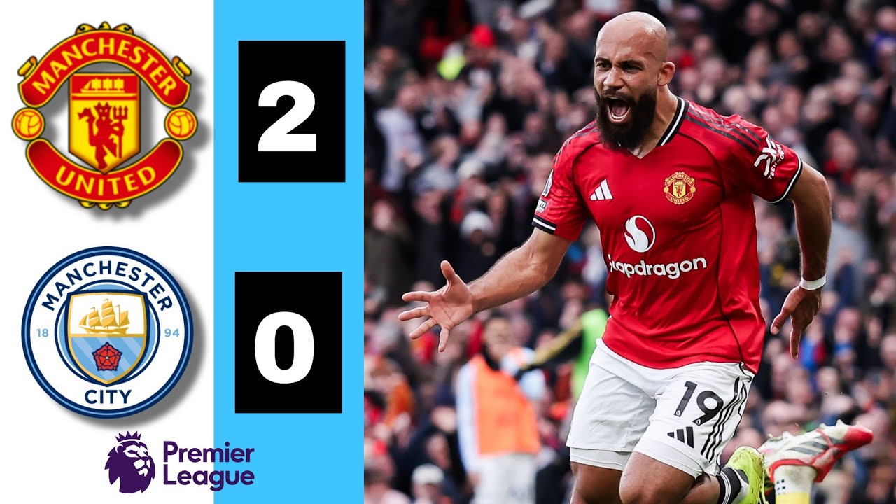 Manchester United Vs Manchester City 2-0 Full Higligh || Mbeumo & Dorgu Goal Reactions || Camerafans