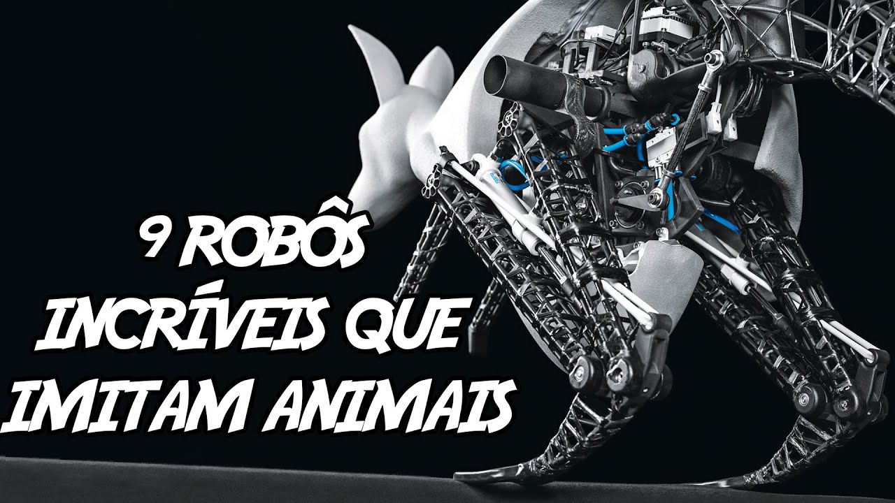 9 Robôs Incríveis que Imitam Animais