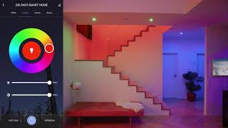 Control the lights in your home with DELTACO SMART HOME App Control the lights in your home with DELTACO SMART HOME App