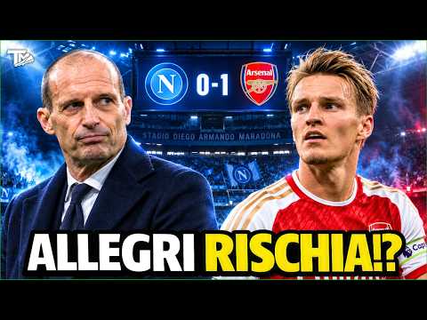 Video IL NAPOLI PERDE ANCORA! ALLEGRI RISCHIA LESONERO! NAPOLI 0-1 ARSENAL || TaccoMattoTV