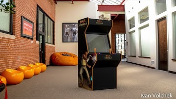 I made an Arcade Machine from a video tutorial. My first model in 3ds Max.