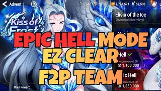 [Epic Seven] ADVENT KISS OF FROST EPIC HELL F2P FULL AUTO TEAM 2026
