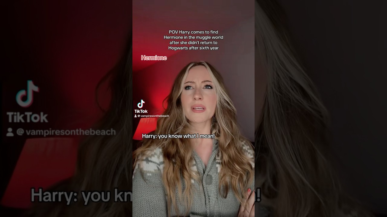 POV Harry comes to find Hermione in the muggle world 